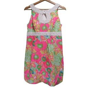 Lilly Pulitzer Ice Cream Social Shift Dress Resort Collection Pink Preppy 4